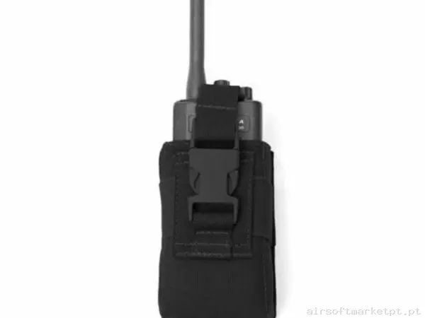Pouch Portaradio Warrior Assault Small Arp negro — Coletes & Rigs — Airsoft Market PT