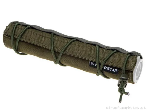 Cubresilenciador Invader Gear 22cm verde od — Acessórios & Componentes — Airsoft Market PT