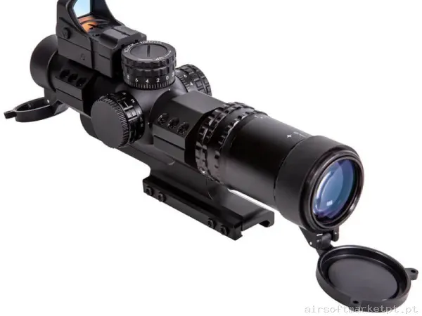 Mira telescópica 1-4X24 Firefield Rapidstrike negro (Com Rmr) — Miras & Ópticas — Airsoft Market PT