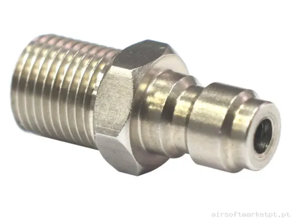 HPA Adaptador Us Sport Attitude Coupler Filling Pin — HPA & Linhas — Airsoft Market PT