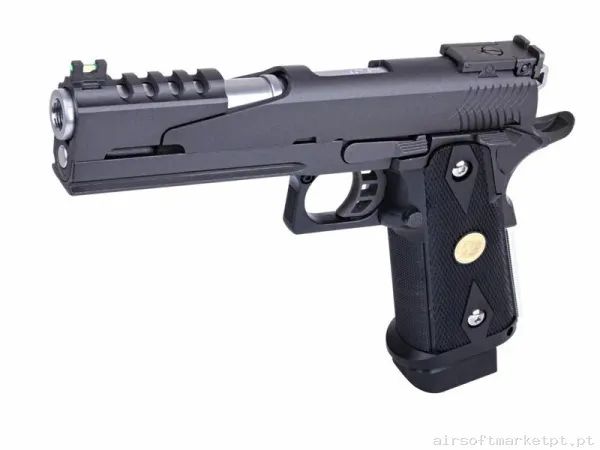 PISTOLA WE 5.1 DRAGON GAS BLACK — Pistolas — Airsoft Market PT