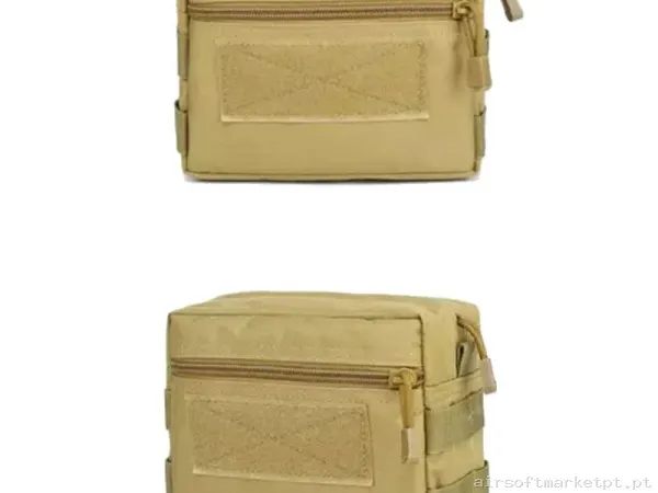 POUCH PORTA ACCESORIOS MULTIUSOS TAN — Coletes & Rigs — Airsoft Market PT