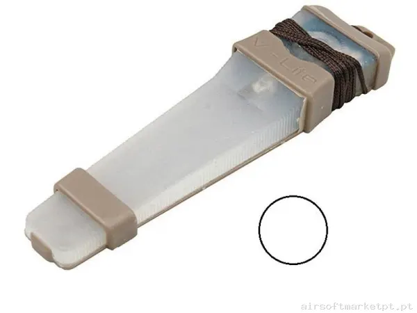 Luz Táctica Fma Tb381 Estilo V-Lite branca Base Dark Earth — Lanternas & Lasers — Airsoft Market PT