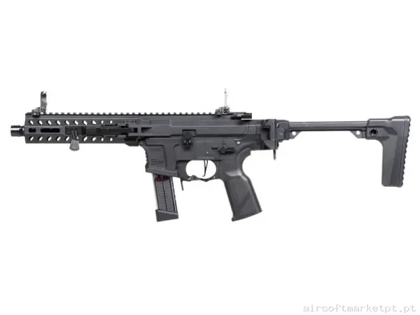 Réplica airsoft AEG M4 G&G Far 9 M-Lok negra — Rifles de Assalto (AR/M4/AK) — Airsoft Market PT