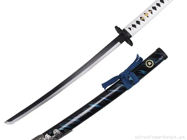 Katana Ornamental Mini Estilo Ghost of Tsushima ZS709-5M — Ferramentas — Airsoft Market PT