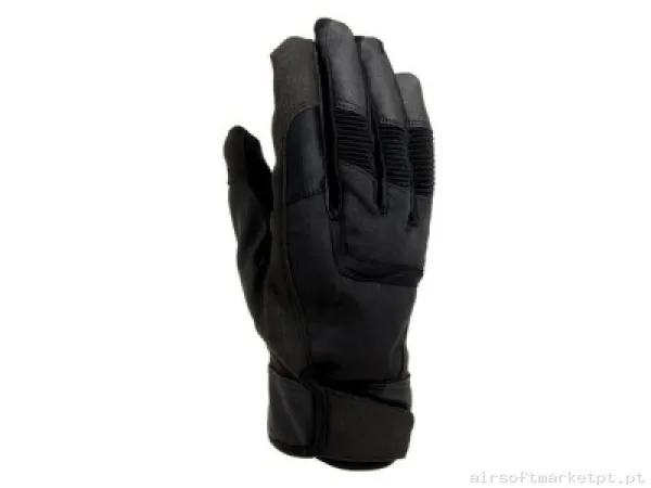 Luvas Combat Delta Tactics Preto — Gear Táctico — Airsoft Market PT