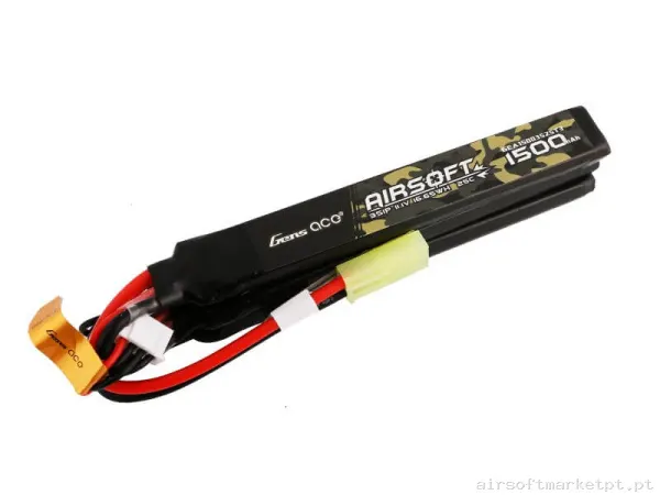 Bateria Lipo Nunchuk Triplo Gens Ace 1500mah 11.1v 25c — Baterias & Carregadores — Airsoft Market PT