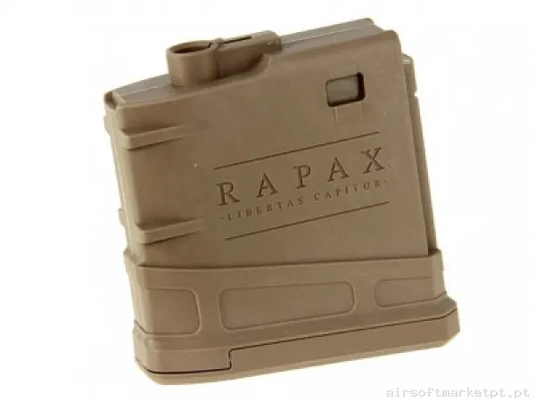 Magazine DMR Rapax Mid Cap Secutor Tan — Carregadores / Magazines — Airsoft Market PT