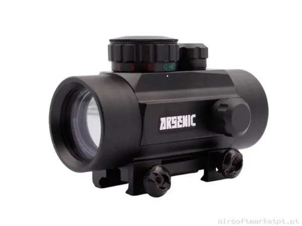 Red Dot Arsenic Punto rojo/Verde Argon 1X30 AS30 negro — Miras & Ópticas — Airsoft Market PT