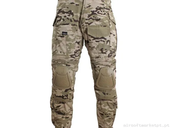 Pantalón Corso Blackbeard Combate Pixelado Árido - XXL — Vestuário (Fardas) — Airsoft Market PT