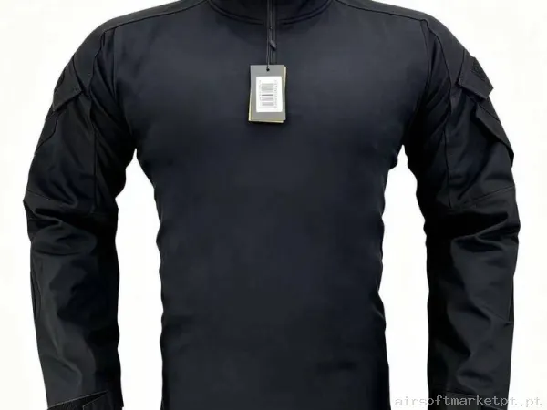 CAMISETA COMBATE CONQUER G3M SHIRT NEGRA — Vestuário (Fardas) — Airsoft Market PT