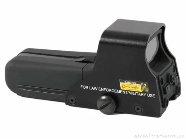 Mira Holográfica vermelho/verde Duel Code 552 preto — Miras & Ópticas — Airsoft Market PT