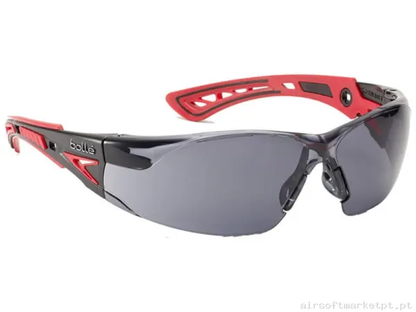 Óculos Bolle Rush+ Pc Defumado vermelho — Proteção Ocular & Facial — Airsoft Market PT