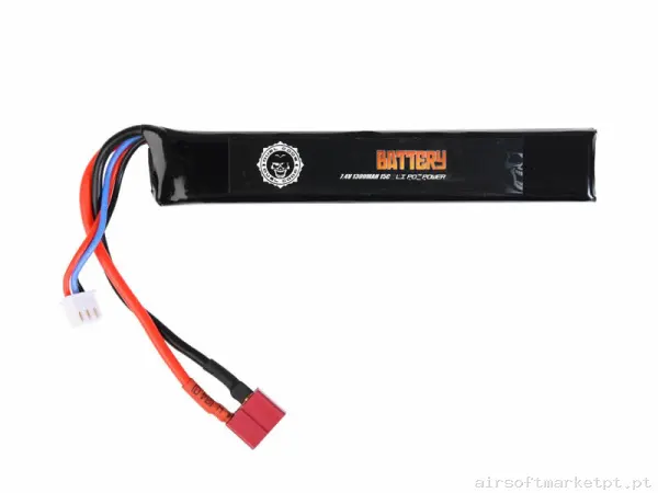Bateria Lipo Stick Duel Code 1300mah 7.4v 15c (T-Plug) — Baterias & Carregadores — Airsoft Market PT