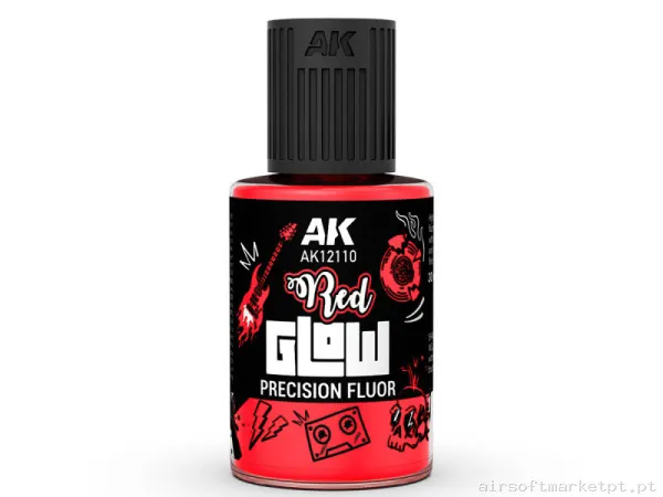 Red Glow Precision Fluor - AK — Outros — Airsoft Market PT