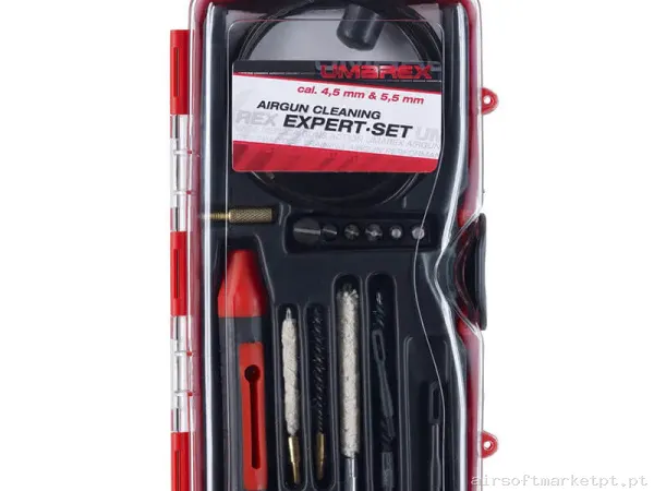 Kit de Limpeza Umarex para Rifles de ar comprimido Expert — Gás & CO2 — Airsoft Market PT