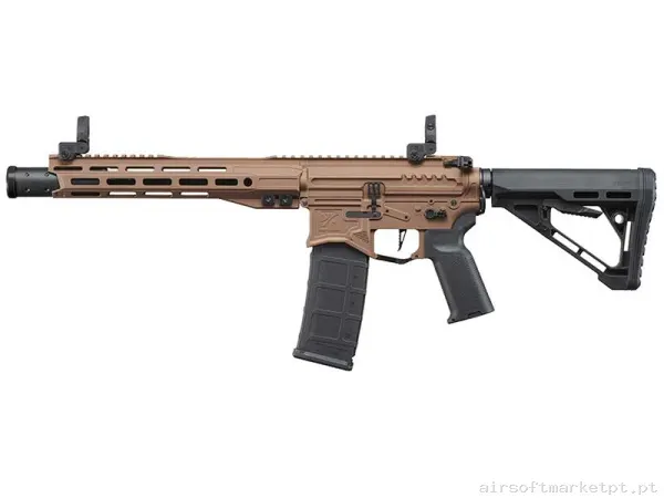 Réplica AEG M4 Zion Arms R15 Mk2 ETU 10" Bronze/Preto — Rifles de Assalto (AR/M4/AK) — Airsoft Market PT