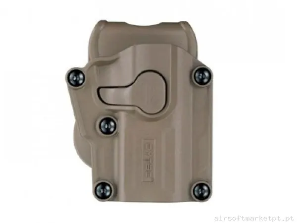 Coldre 360º Universal Cytac Tan — Acessórios & Componentes — Airsoft Market PT