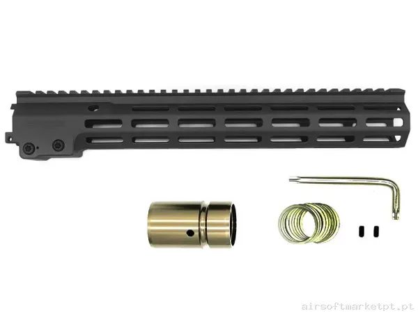 Externo Guardamão M-Lok Angry Gun Mk16 Gen 2 13.5" negro — Acessórios & Componentes — Airsoft Market PT