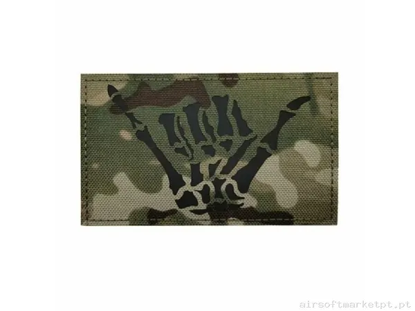 Parche Tela 3D Seal Team F198 Multicam — Patches & Decoração — Airsoft Market PT
