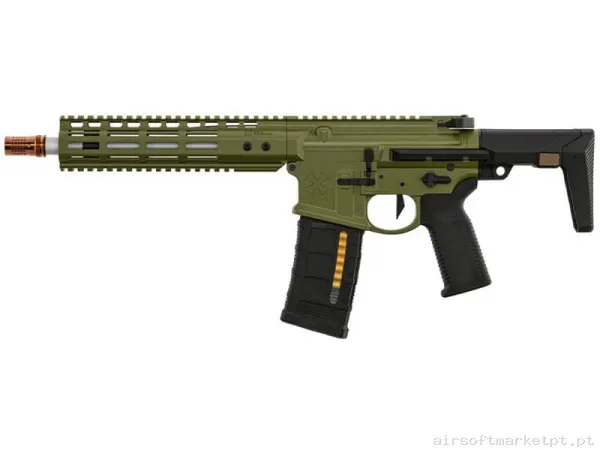 Réplica GBB M4 Double Eagle Noveske MWS Ghetto Blaster 9" verde od — Rifles de Assalto (AR/M4/AK) — Airsoft Market PT