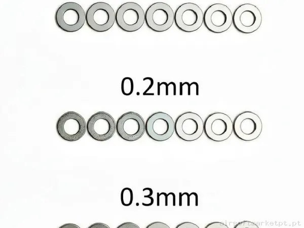 Interno Arandelas Ajuste Raccoon Rsh001 Shim Set 27 Pcs — Peças Internas (AEG) — Airsoft Market PT