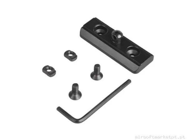 ADAPTADOR COMPATIBLE CON M-LOK PARA BÍPODE — Peças Internas (AEG) — Airsoft Market PT