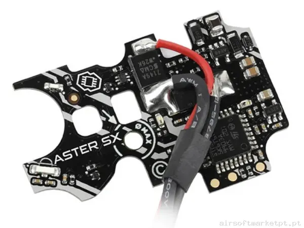 Interno Gatilho Eletrônico Gate Aster Sx Ver.2 Expert Cabo Traseiro com Quantum Trigger — Peças Internas (AEG) — Airsoft Market PT