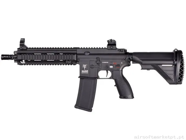 Réplica AEG M4 Saigo Shogun Aster Mk1 negro — Rifles de Assalto (AR/M4/AK) — Airsoft Market PT