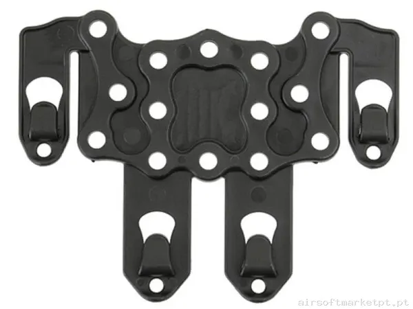 Pistolera Adaptador MOLLE Fma Cqc Tb566 preto — Gear Táctico — Airsoft Market PT