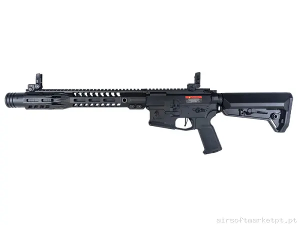 Réplica AEG M4 Lancer Tactical Lt Slr Rifleworks Sd13 Gen.2 Combo preta — Rifles de Assalto (AR/M4/AK) — Airsoft Market PT