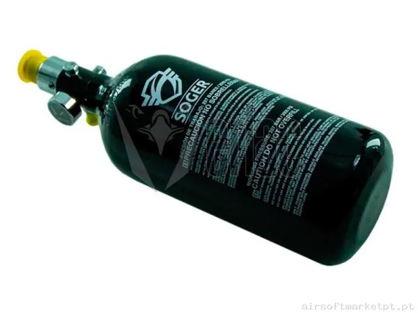 Botella Hpa Soger 0.8L 3000 Psi — HPA & Linhas — Airsoft Market PT