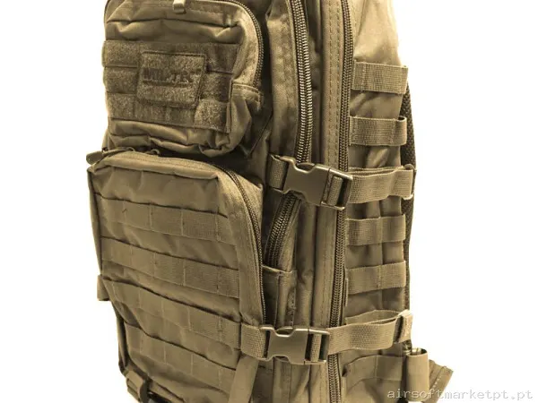 Mochila Táctica MOLLE Mil-Tec Us Assault 36l coyote — Sacos & Mochilas — Airsoft Market PT