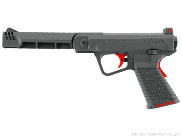 Airgun Mola 4.5mm Pistola Umarex Ux Spa 60 negra/Roja — Pistolas — Airsoft Market PT