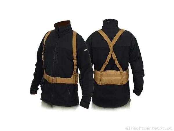 Cinturón Molle Táctico - Tan — Gear Táctico — Airsoft Market PT