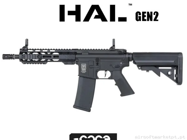 Réplica Specna Arms Sa-C25 Core Gen2 Hal Etu Negra — Rifles de Assalto (AR/M4/AK) — Airsoft Market PT