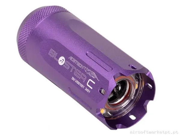 Externo Supressor Trazador Acetech Blaster C Violeta (Simulador de Fogonazo) — Acessórios & Componentes — Airsoft Market PT