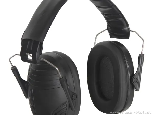 Fone de ouvido Gamo Eletrônico Dual preto — Rádios & Comunicação — Airsoft Market PT