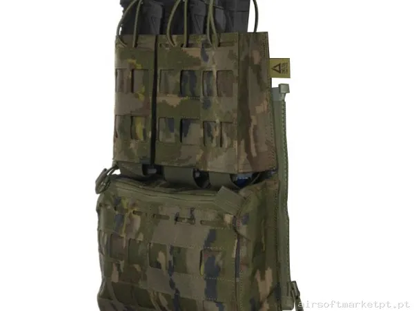 Painel Traseiro Delta Tactics Assault Boscoso Pixelado — Coletes & Rigs — Airsoft Market PT