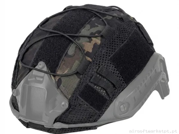 Cubrecasco fast velcro multicam black — Capacetes — Airsoft Market PT