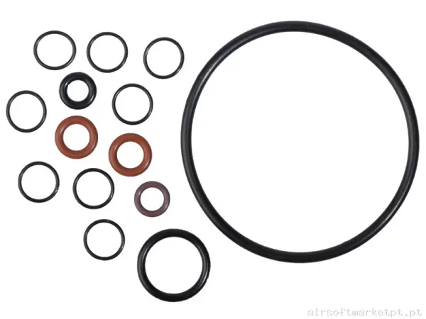 Set de Juntas Toricas Réplica CO2 5.5mm Stinger Ares — Gás & CO2 — Airsoft Market PT