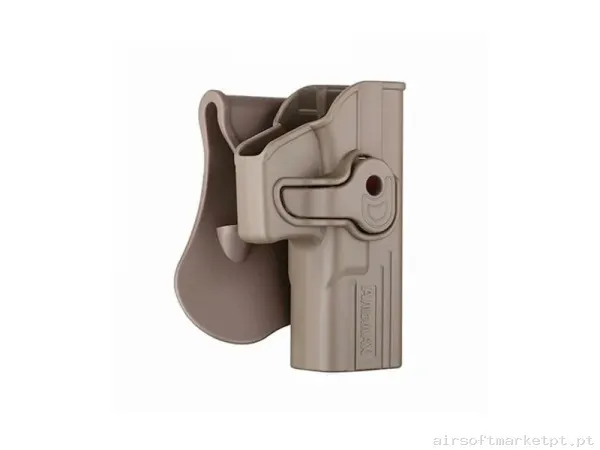 Funda Glock 13,17,18,19,23 Amomax GEN2 - Tan — Gear Táctico — Airsoft Market PT
