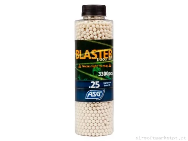 Bbs muniçao Traçantes 0,25 PVC Devil Blaster ASG — Munição (BBs) — Airsoft Market PT