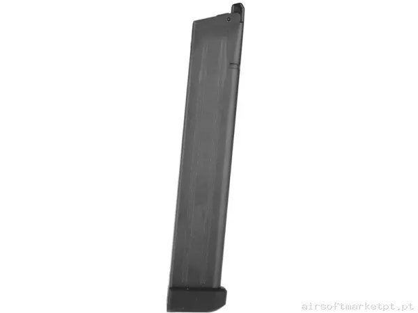 Magazine Pistola Gas Hi-Capa 5.1 WE Extendido 50 Bbs — Carregadores / Magazines — Airsoft Market PT
