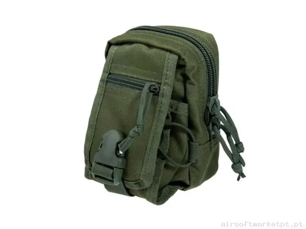 Pouch Con Cremallera Molle OD - Delta Tactics — Coletes & Rigs — Airsoft Market PT