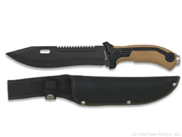CUCHILLO ALBAINOX SIERRA MANGO TAN — Ferramentas — Airsoft Market PT