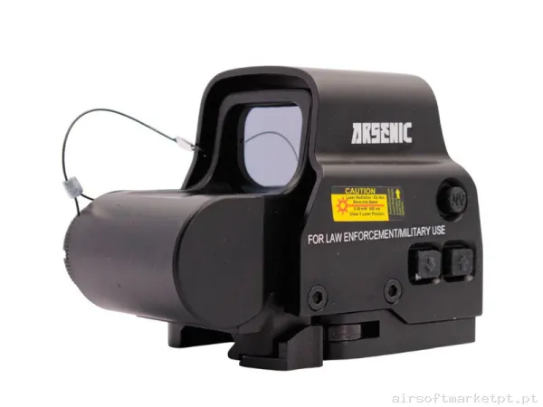 Mira Holográfica 558 Argon Arsenic negro — Miras & Ópticas — Airsoft Market PT