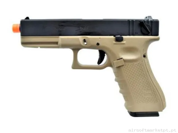 Glock 18 GEN4 G002 We Tan — Pistolas — Airsoft Market PT