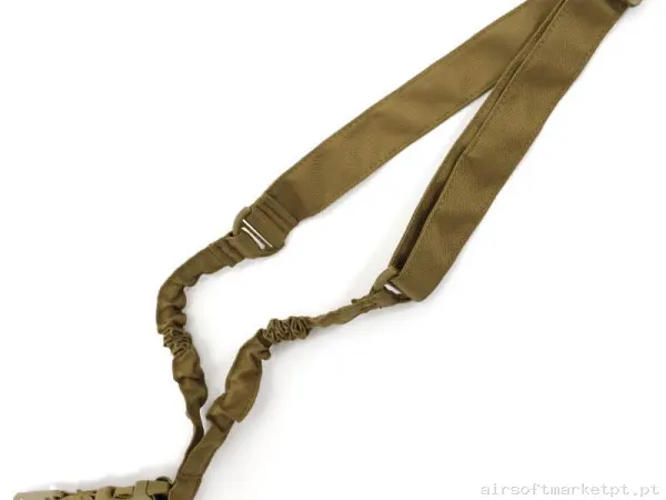 Correia Tática 1 Ponto Extração Rápida Delta Tactics tan — Gear Táctico — Airsoft Market PT