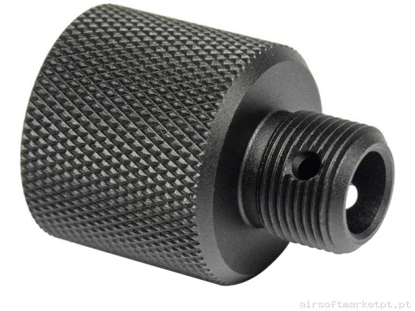 Externo Adaptador Supressor Amoeba Striker Action Army B05-003 negro — Acessórios & Componentes — Airsoft Market PT
